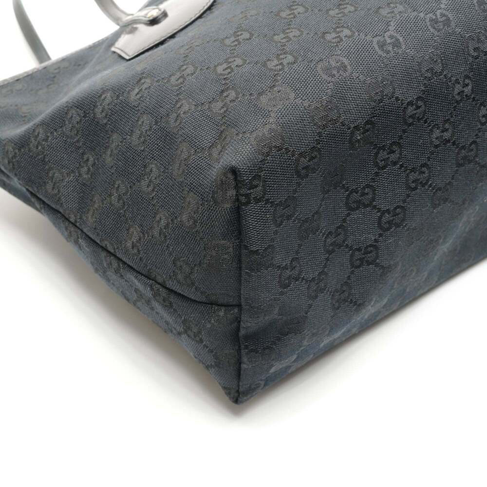 GUCCI Black Canvas Tote Bag - Picture 5 of 13